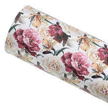 Load image into Gallery viewer, AURELIA FLORAL - Custom Printed Faux Leather
