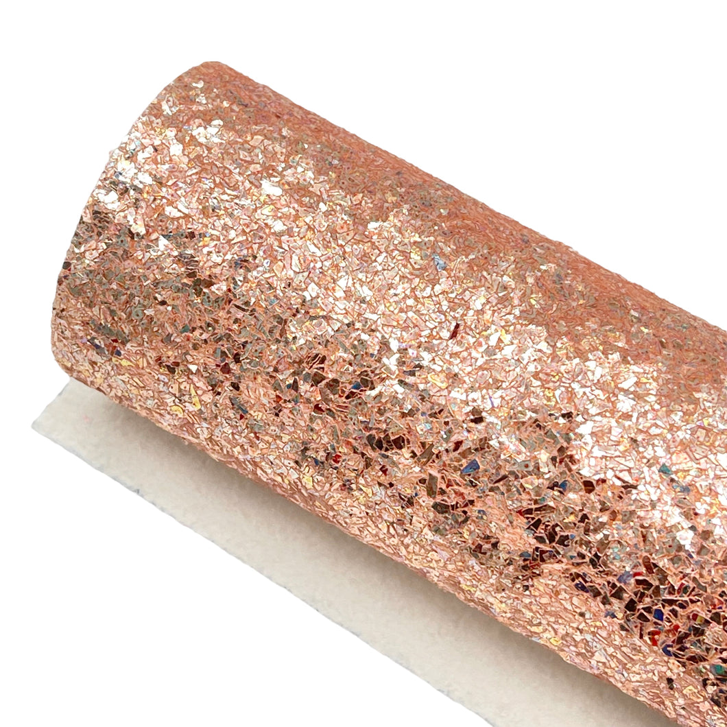 ORANGE FOIL - Chunky Glitter