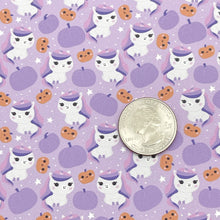 Load image into Gallery viewer, HALLOWEEN UNICORNS - Custom Printed Smooth Faux Leather
