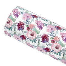 Load image into Gallery viewer, EVIE FLORAL - Custom Printed Faux Leather
