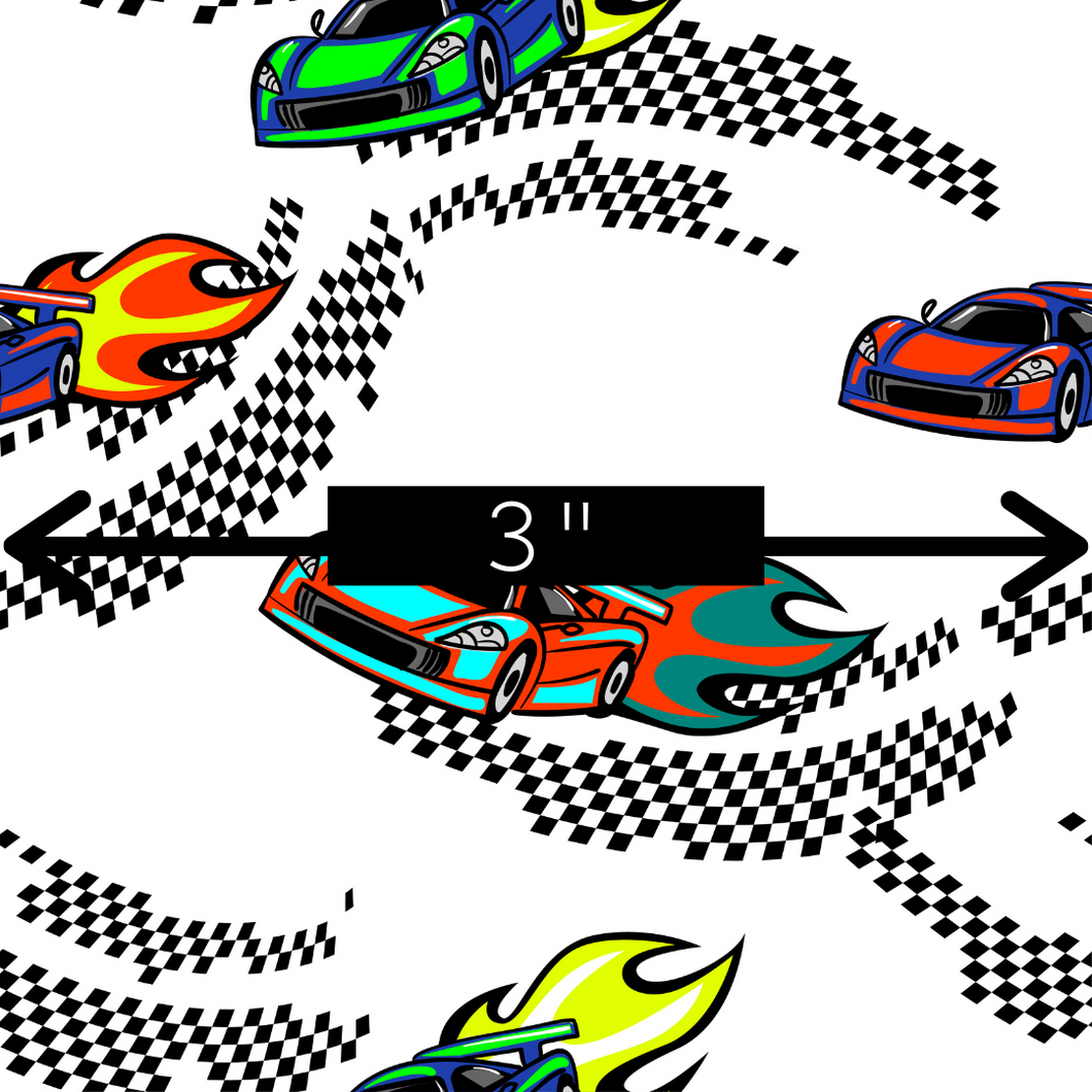 GO SPEED RACER - Custom Printed Fabric