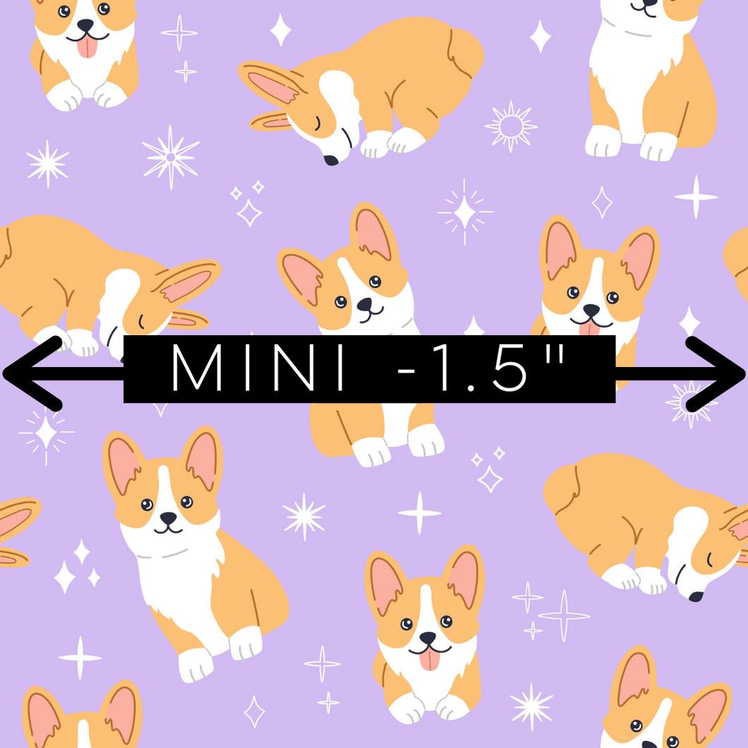 CORGI LOVE - Custom Printed Fabric