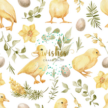 Load image into Gallery viewer, CHICKS &amp; DUCKLINGS - Custom Printed Double Brushed Poly
