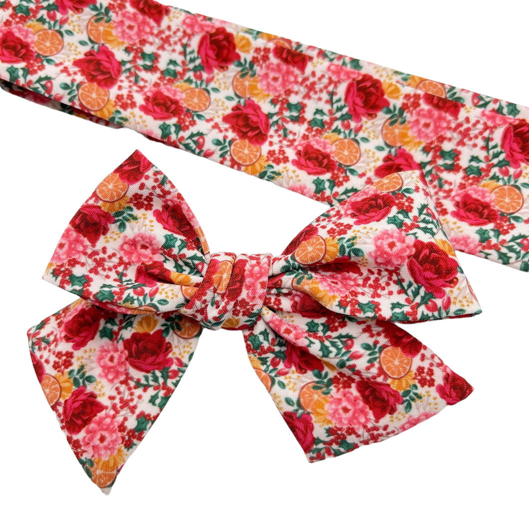 CLEMENTINE - Printed Serenity Bow Strip