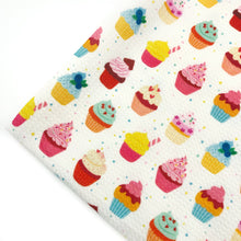 Load image into Gallery viewer, CRAZY FOR CUPCAKES - Custom Printed Bullet Liverpool Fabric
