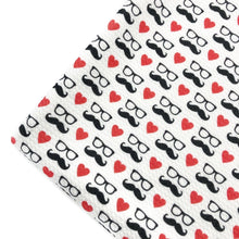 Load image into Gallery viewer, FOR THE LOVE OF MUSTACHES - Custom Printed Bullet Liverpool Fabric
