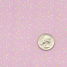 Load image into Gallery viewer, PRETTY PINK SPRINKLES - Custom Printed Leather
