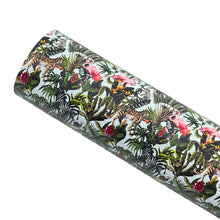 Load image into Gallery viewer, PARTY IN THE JUNGLE - Custom Printed Leather
