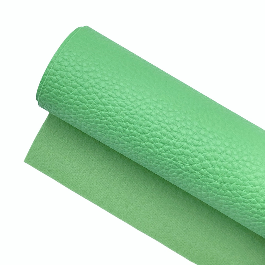 LIGHT GREEN - Pebbled Leather