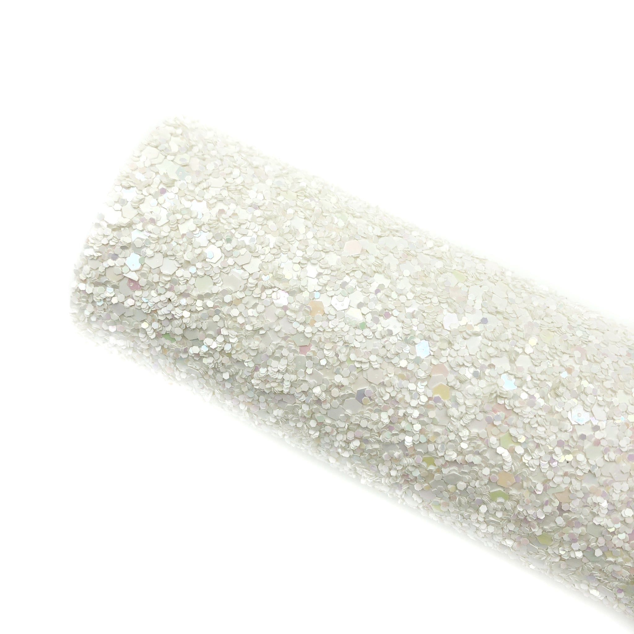 WHITE IRIDESCENT SPARKLE - Chunky Glitter