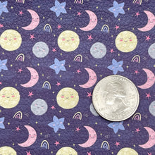 Load image into Gallery viewer, SWEET MOON - Custom Printed Leather
