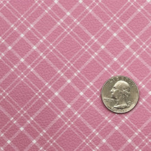 Load image into Gallery viewer, PINK FLANNEL - Custom Printed Leather
