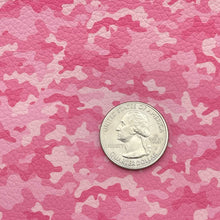 Load image into Gallery viewer, PINK CAMO - Custom Printed Leather
