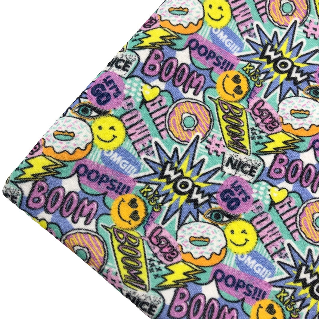 SWEETS BOMB - Custom Printed Bullet Liverpool Fabric