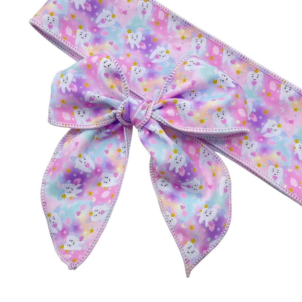 TOOTH FAIRY - Printed Bow Strip