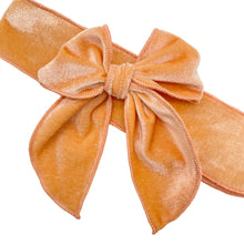Load image into Gallery viewer, PEACH VELVET - Bow Strip

