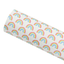 Load image into Gallery viewer, RAINBOWS EVERYDAY - Custom Printed Leather
