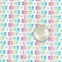 Load image into Gallery viewer, RAINBOW LITTLE SISTER - Custom Printed Leather
