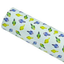 Load image into Gallery viewer, PARAKEETS - Custom Printed Leather

