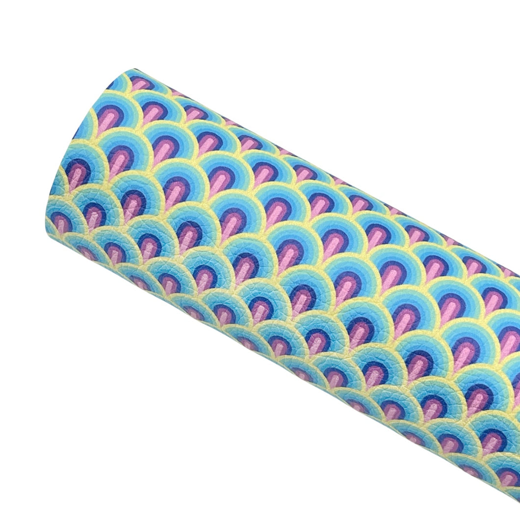 PSYCHEDELIC RAINBOWS - Custom Printed Leather