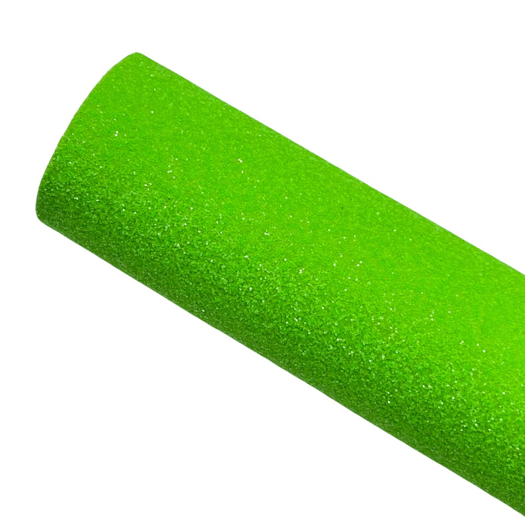 NEON GREEN SUGAR- Fine Glitter