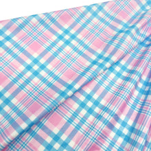 Load image into Gallery viewer, PERFECT PLAID -  Custom Printed Double Brushed Poly
