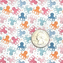 Load image into Gallery viewer, CUTE OCTOPUS - Custom Printed Leather
