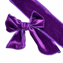 Load image into Gallery viewer, GRAPE VELVET - Bow Strip

