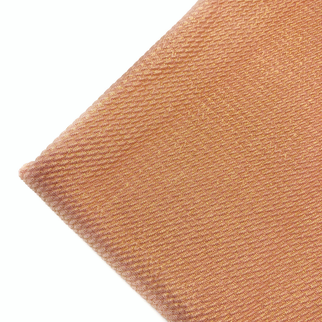 ROSY PEACH SHIMMER - Bullet Liverpool Fabric