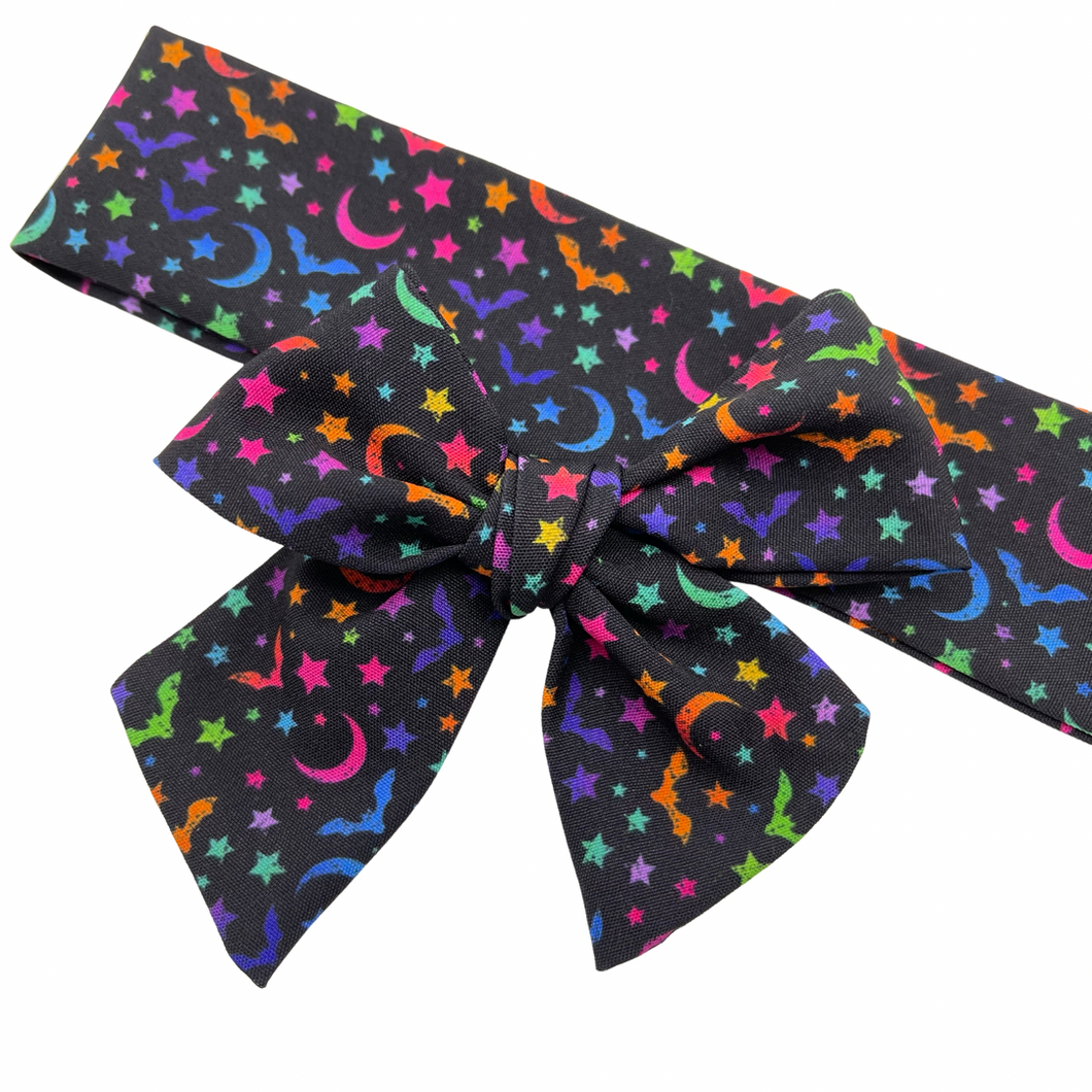 COLORFUL BATS - Printed Bow Strip