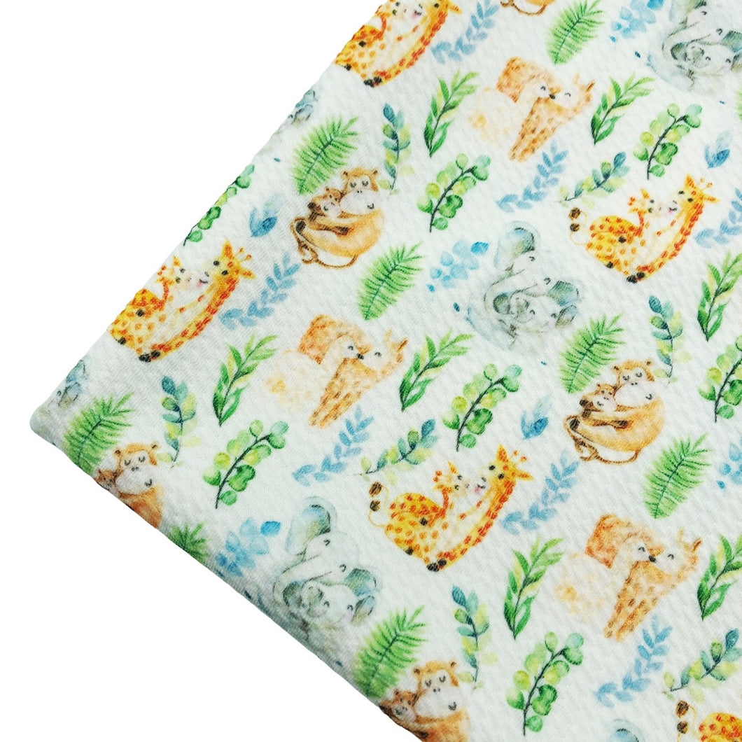 ANIMAL LOVE -  Custom Printed Bullet Liverpool Fabric