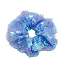Load image into Gallery viewer, VIOLET PURPLE SEQUIN - Scrunchie
