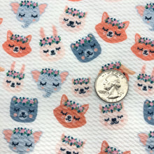 Load image into Gallery viewer, SWEET CRITTERS -  Custom Printed Bullet Liverpool Fabric
