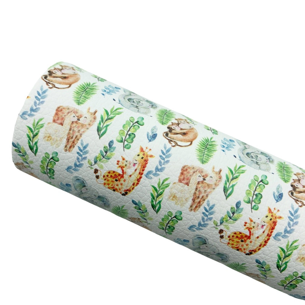ANIMAL LOVE - Custom Printed Leather