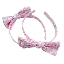 Load image into Gallery viewer, PINK GHOSTS - Printed Bow Headband
