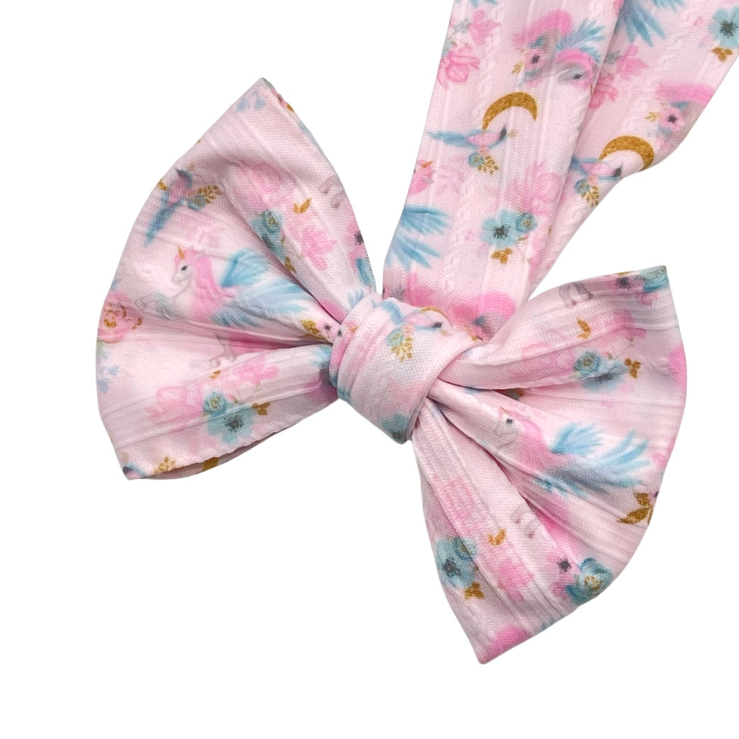 MAGICAL UNICORNS - Custom Printed Cable Knit Nylon Strip