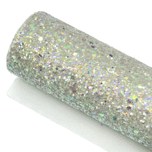 Load image into Gallery viewer, LIGHT GREY - Fantasy Chunky Glitter

