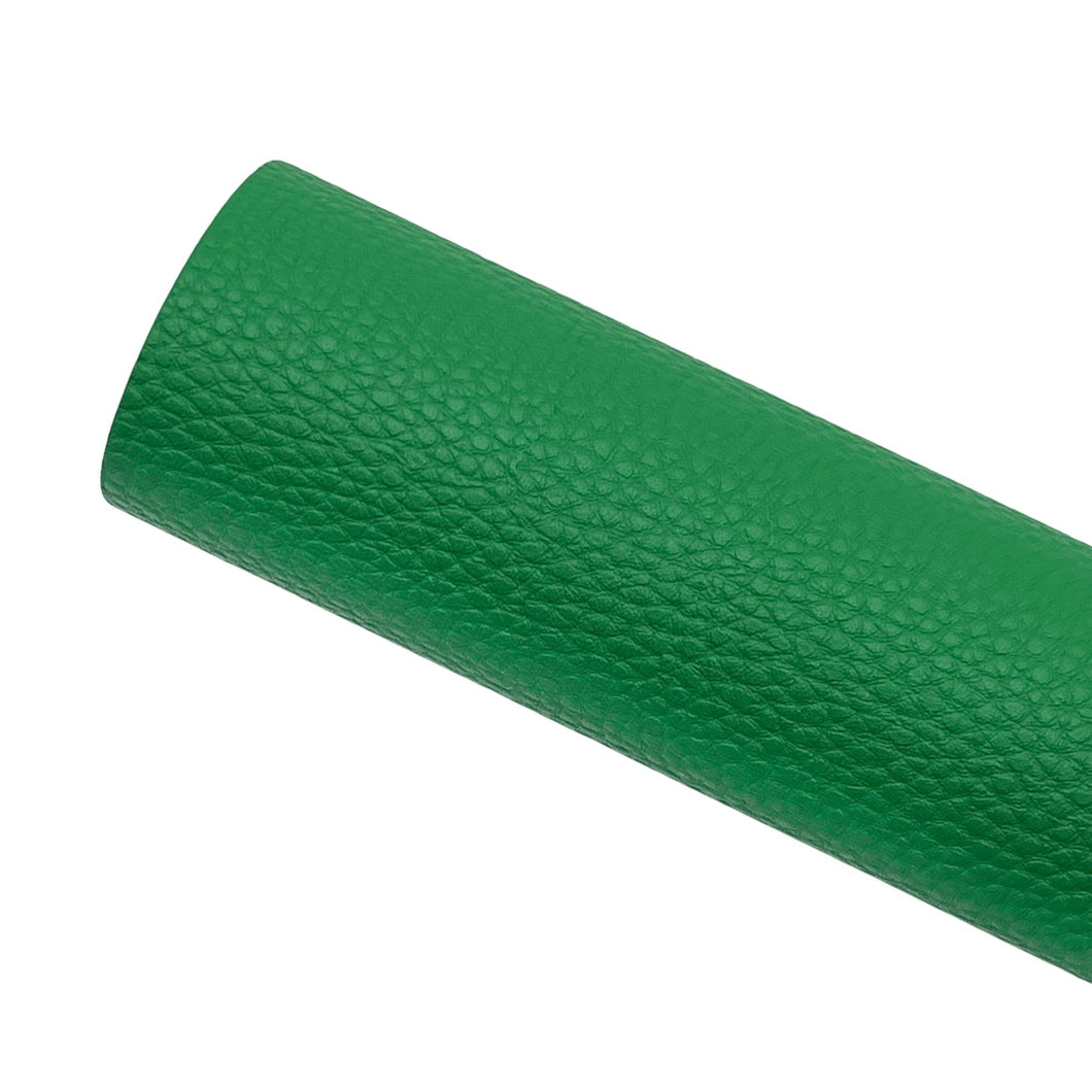 GREEN - Pebbled Leather