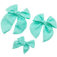 Load image into Gallery viewer, SEAFOAM LINEN - Solid Bow Strip
