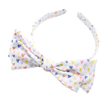 Load image into Gallery viewer, HEARTS FOR DAYS - Printed Bow Headband
