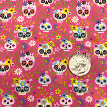 Load image into Gallery viewer, DAY OF THE DEAD - Custom Printed Double Brushed Poly
