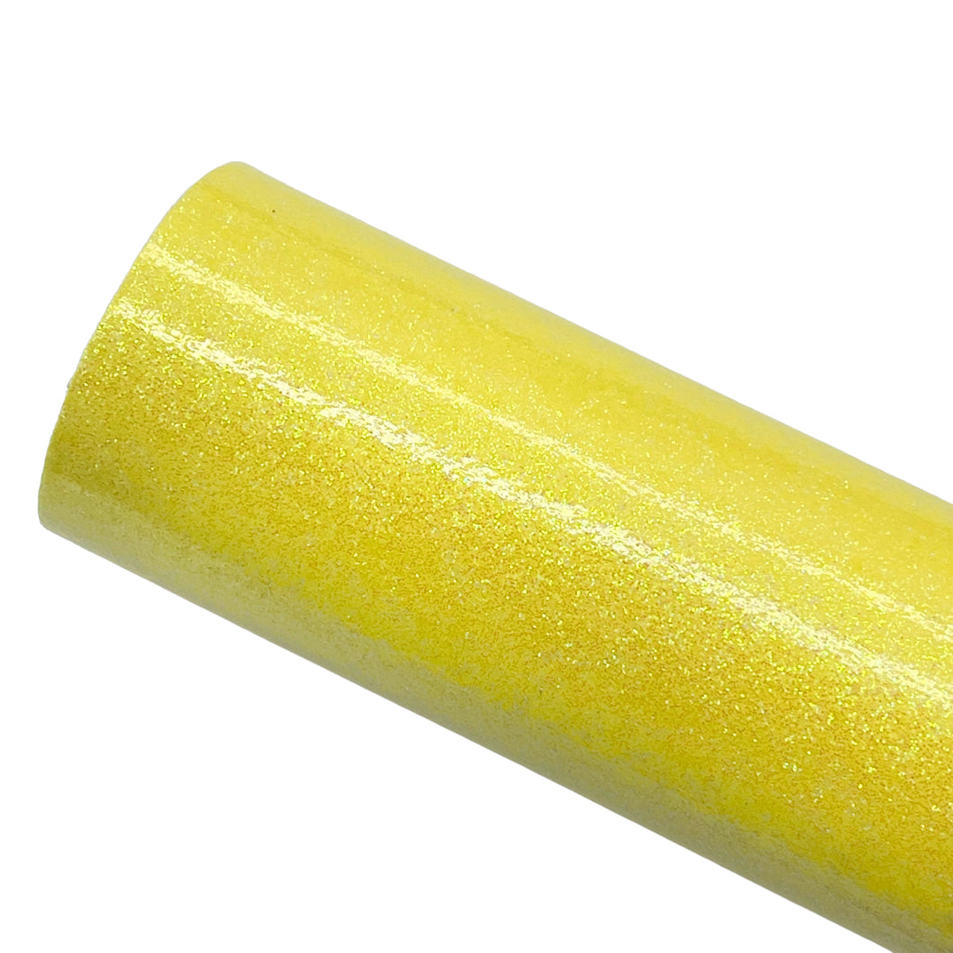 GOLDEN YELLOW - Glow In The Dark Smooth Glitter