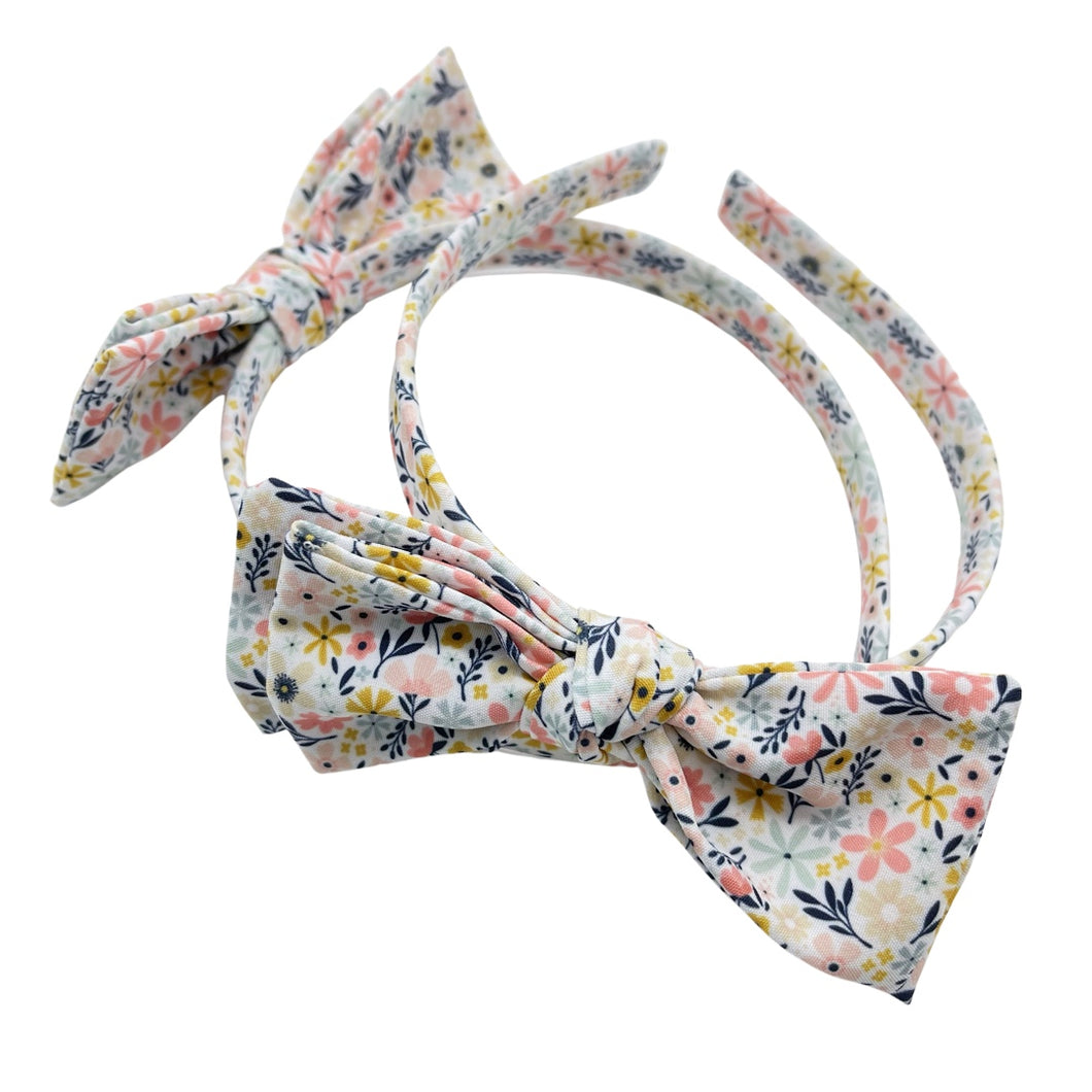MATILDA - Printed Bow Headband