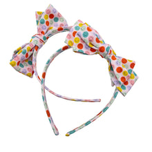 Load image into Gallery viewer, HAPPY DAY - Printed Bow Headband
