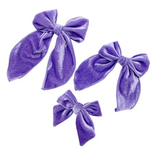 Load image into Gallery viewer, LIGHT PURPLE VELVET - Bow Strip
