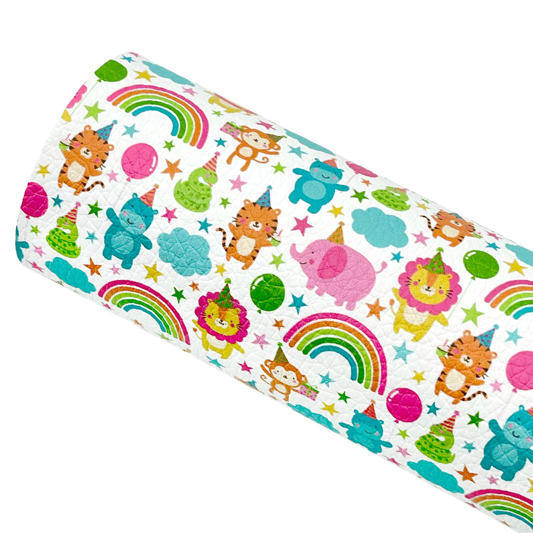 JUNGLE PARTY - Custom Printed Leather