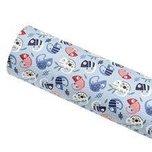 Load image into Gallery viewer, COOL CHAMELEONS - Custom Printed Leather
