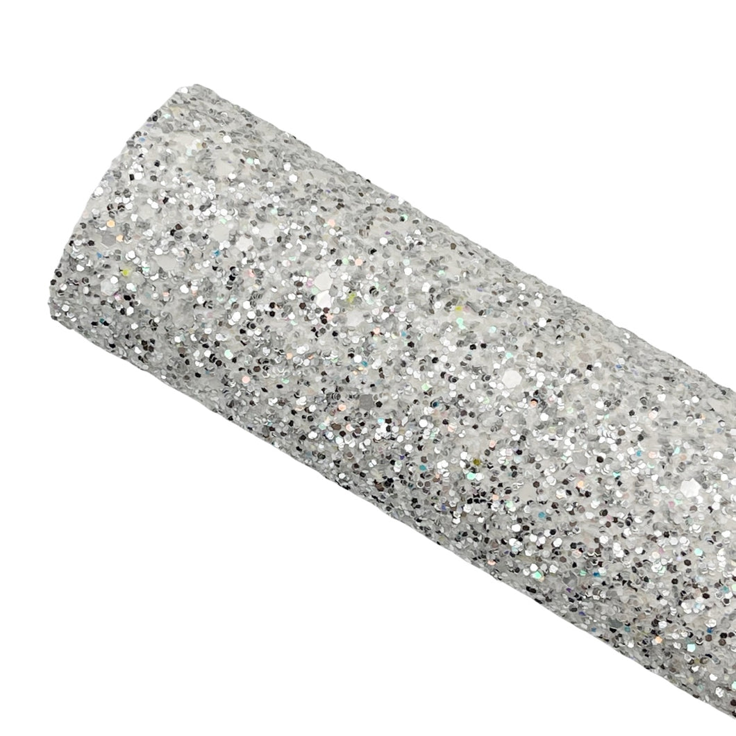 SPECKLED SILVER - Chunky Glitter