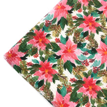 Load image into Gallery viewer, PINK POINSETTIA -  Custom Printed Bullet Liverpool Fabric
