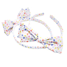 Load image into Gallery viewer, HEARTS FOR DAYS - Printed Bow Headband
